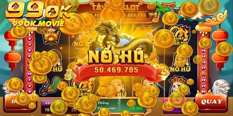 Tham gia chơi nổ hũ để trải nghiệm cảm giác trúng Jackpot tại 99OK