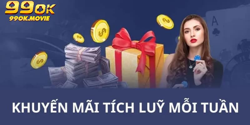 Sự kiện ưu đãi tặng tiền thưởng tích lũy siêu hấp dẫn tại 99OK